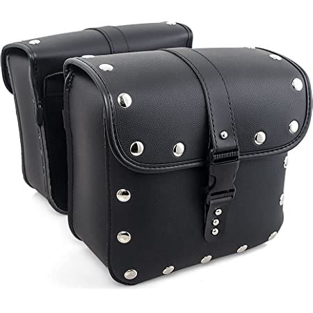 Apebazy Motorrad Satteltaschen Universal Satteltasche Pu Leder