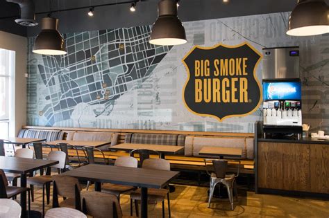 Store Design Big Smoke Burger | C17 Media - Portfolio