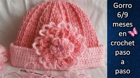 Venta Gorro De Crochet Para Niña Paso A Paso En Stock