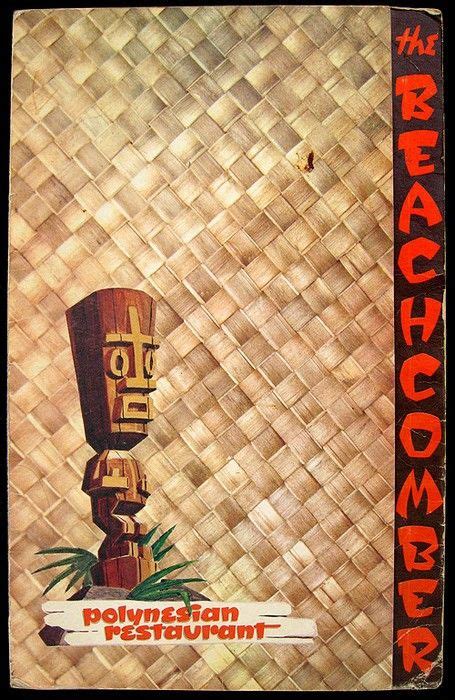 Beachcomber Menu Via Arkiva Tropika Tiki Art Tiki Tiki Hawaii Theme