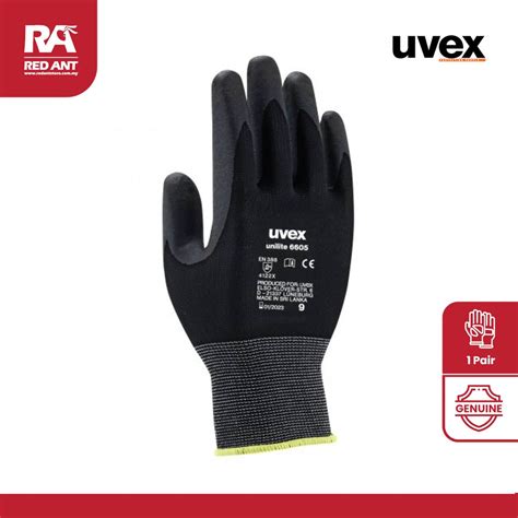 UVEX 60573 UNIPUR 6605 DRY DAMP SAFETY GLOVES Shopee Malaysia