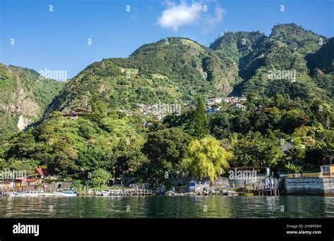 Resort home on Lake Atitlan, Guatemala Stock Photo - Alamy