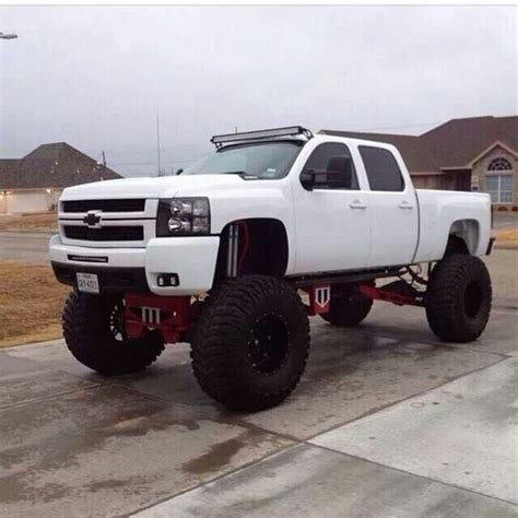 Jacked Up Chevy Trucks