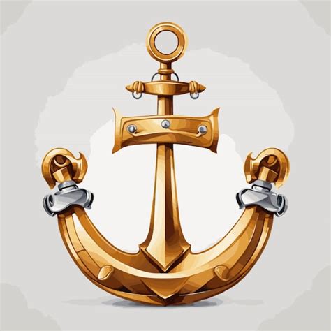 Premium Vector Anchor Vector On White Background