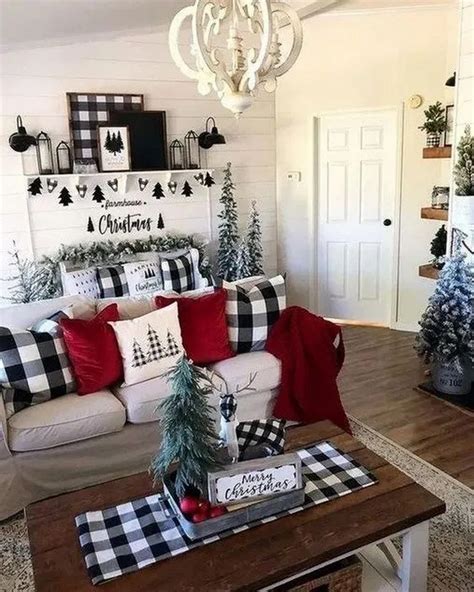 20 Beautiful Buffalo Plaid Home Decor Ideas SWEETYHOMEE