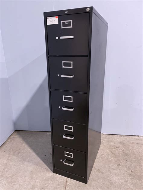 5 Drawer Vertical Filing Cabinet By Hon