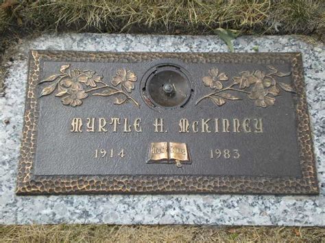 Myrtle Helen Mckinney Homenaje De Find A Grave