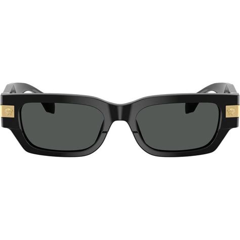 Buy The Versace Ve4465 Blackdark Grey Sunglasses Afterpay