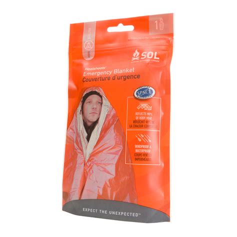 Survive Outdoors Longer (SOL) Emergency Blanket | Red Cross Store