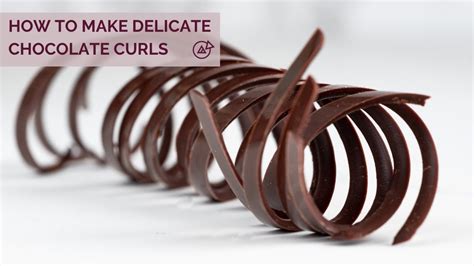 Delicate Chocolate Curls Easyhow To Youtube