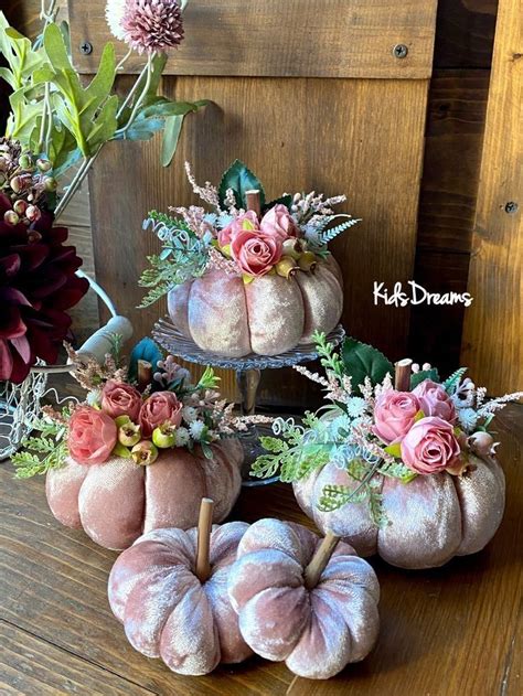 Fall Pink Pumpkin Decor Inspo Fall Home Edits Fall Home Decor Autumn