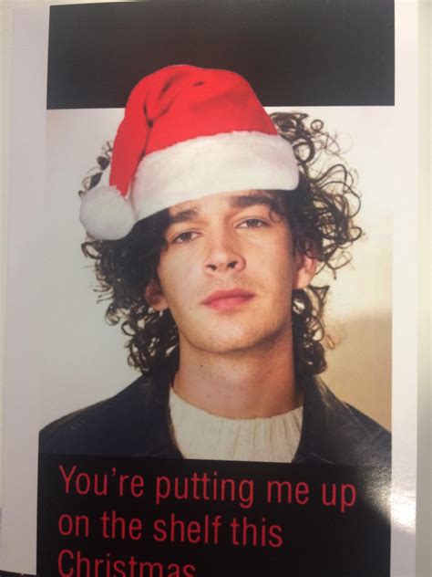 My Friend Gave Me This Christmas Card R The1975