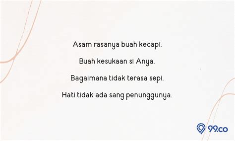 40 Contoh Pantun Muda Mulai Dari Percintaan Hingga Nasihat