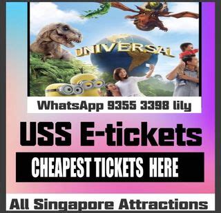 Uss Tickets Universal Studios Singapore Included Madagascar