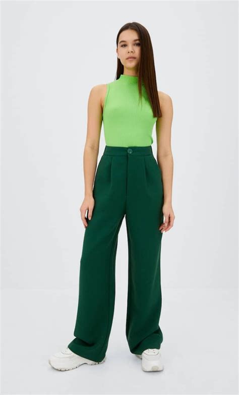 Stradivarius Wide Leg Trousers On Carousell