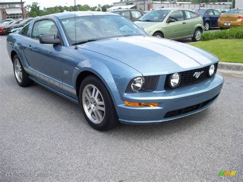 Windveil Blue Metallic Ford Mustang Gt Premium Coupe