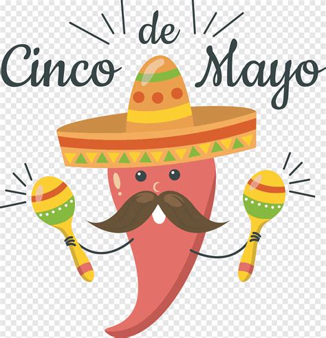 Cute Red Jalapeno With Maracas To Cinco De Mayo Day Png Pngegg