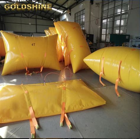 Cylindrical Pillow Type Air Inflatable Heavy Lifting Airbags Canoe