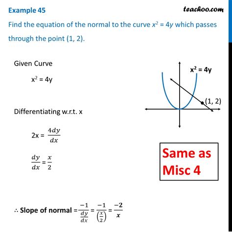 Find The Equation Of The Normal Plane Of The Curve