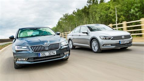 Back In Business Skoda Superb Vs Vw Passat Auto Express