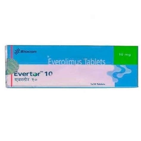 Everolimus 10 Mg Tablets Packaging 1 X 10 At Rs 18952 Pack In Nagpur