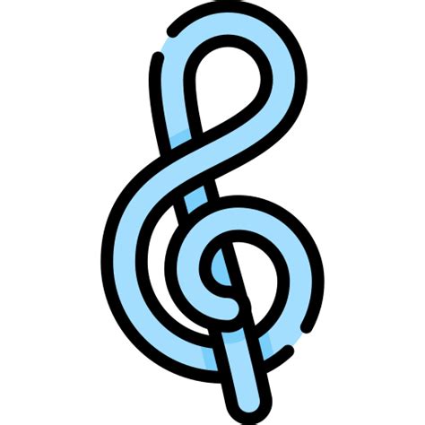 Treble Clef Free Icon