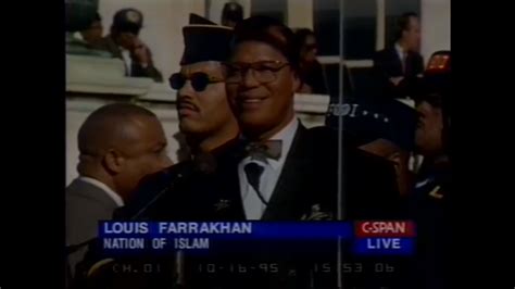 Louis Farrakhan, "Million Man March" (16 October 1995) - Voices of ...