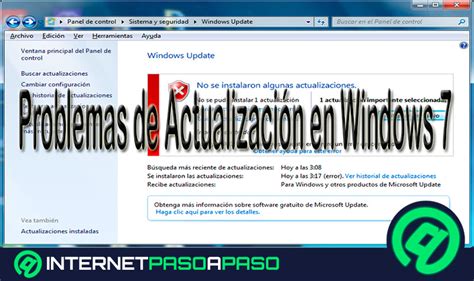 Problemas De Actualizaci N En Windows Lista Soluciones