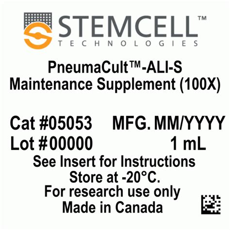 PneumaCult ALI S Medium 产品中心 君合天晟