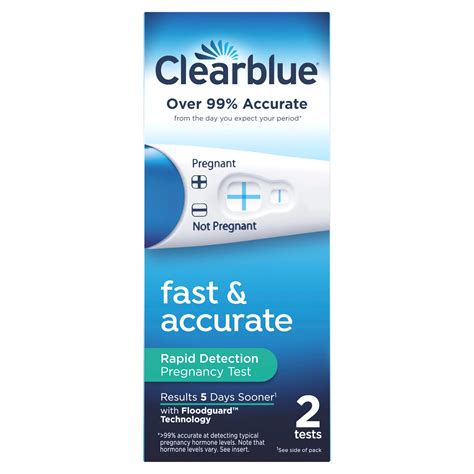 Clearblue Rapid Detection Pregnancy Test Shop Pregnancy And Ovulation Tests At H E B