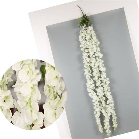 1pcs White Wisteria Garland