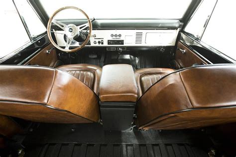 '76 Classic Ford Bronco interior from Velocity Restorations. # ...