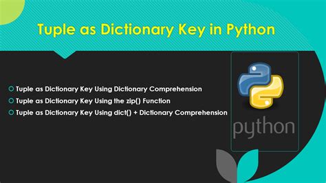 Tuple As Dictionary Key In Python Spark By Examples