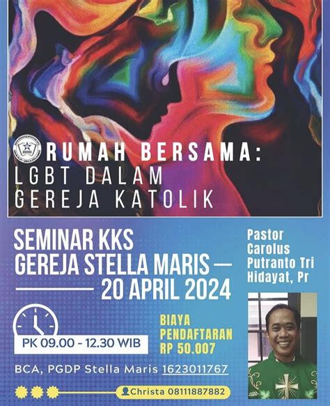 Kks Paroki Stella Maris Pluit Rumah Bersama Lgbt Dalam Gereja Katolik