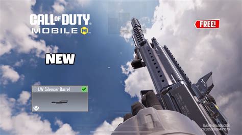 New Free Ul Lw Silencer Barrel Attachment Gameplay On Cod Mobile