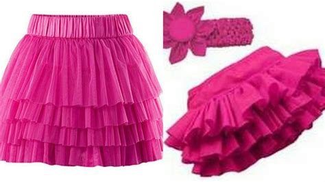 Ruffle Skirt Diy How To Make Ruffle Skirt Step By Step Tutorial Youtube