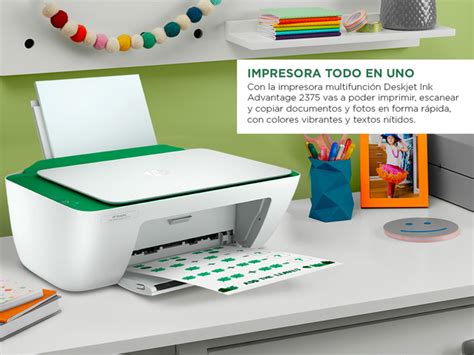 Impresora multifunción HP Deskjet ink Advantage 2375 All In One