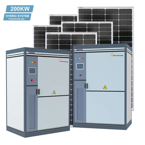 Next Greenergy 60kw 100kw 200kw 200kwh All In One LiFePO4 Battery IP54