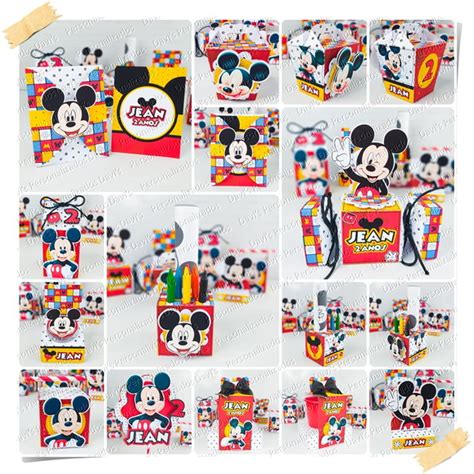 Kit Arquivo De Corte Mickey Mouse Elo Produtos Especiais