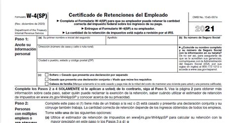 Que Es El Formulario W 4 Francisco Garcia De Quevedo Cpa Contador