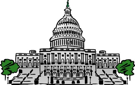 Us Capitol Building Clipart Style Clip Art At Vector Clip