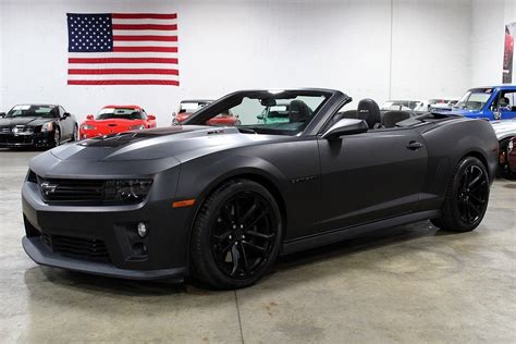 Flat Black Camaro Zl1