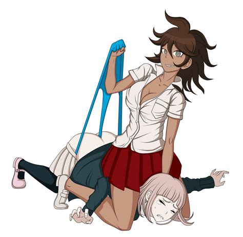 Rule 34 2girls Artist Request Ass Blue Panties Crying Danganronpa Danganronpa 2 Goodbye