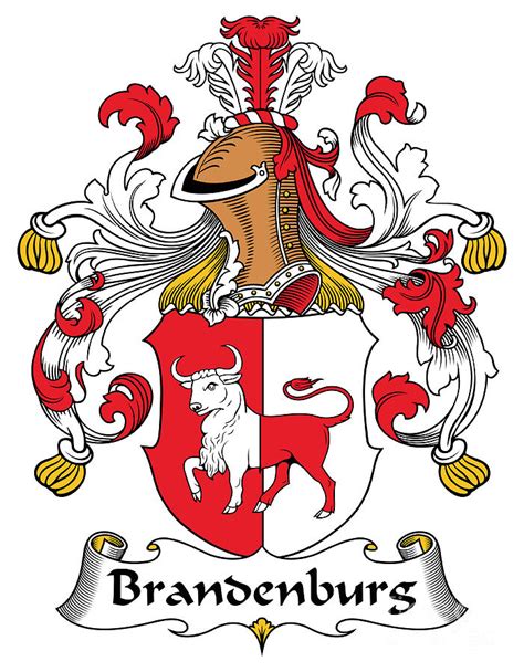 Brandenburg Coat of Arms German Digital Art by Heraldry - Fine Art America