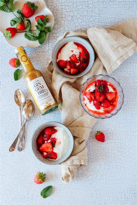 Salade De Fraises Au Gingembre La Recette Alain Milliat