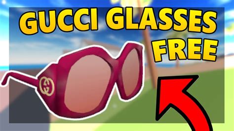 How To Get Free Gucci Sunglasses Roblox Gucci Youtube