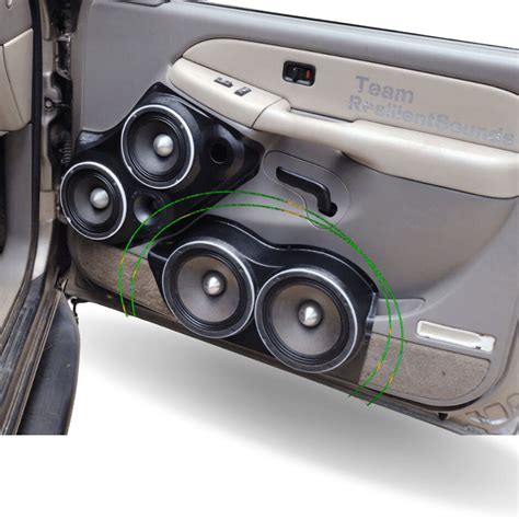 Dual 8 Speaker Pods For 2000 2006 Chevrolet Tahoe Suburban Avalanche