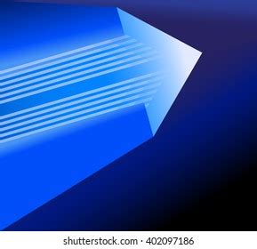 Abstract Blue Arrow Background Technology Backdrop Stock Vector