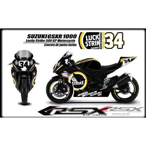 Rsx Kit D Co Racing Suzuki Gsxr Lucky Strike