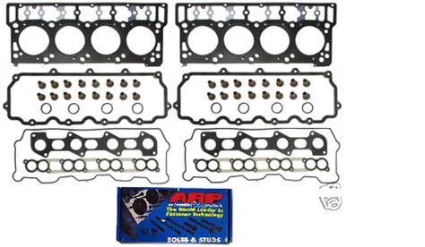 ARP Head Studs Ford OEM Head Gaskets 6 0 Complete Head Set 20mm